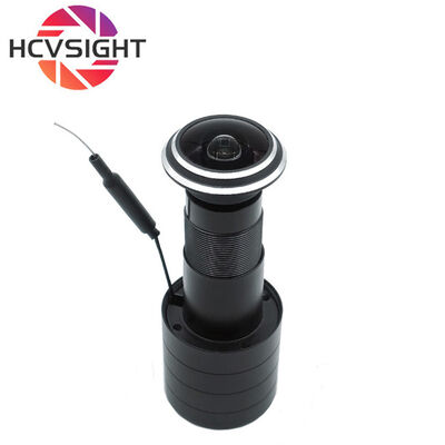 Mini Wifi Door Peephole Kamera Kartu Intercom Rumah 1080P Wide Angle Cat's Eye Kamera