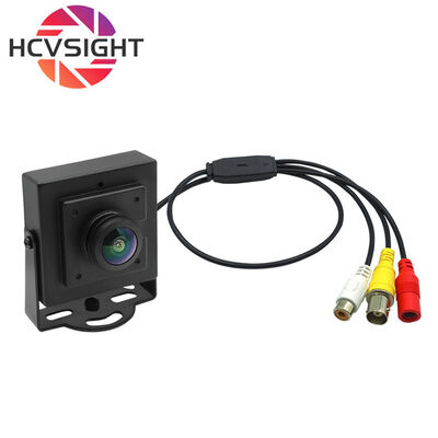 Mini caméra AHD carrée couleur, objectif grand angle 2MP 1.7mm, Mini caméra analogique CCTV