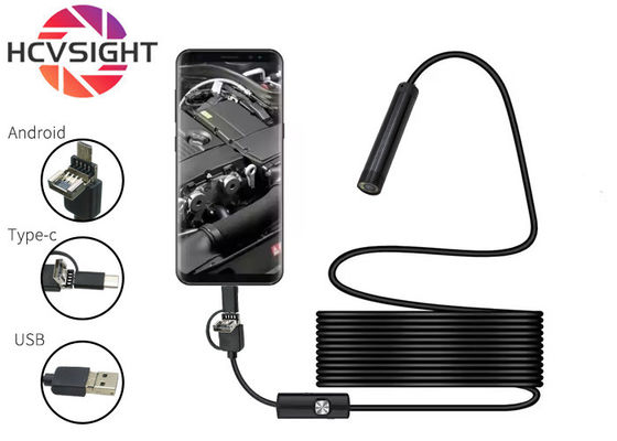 Buen precio Cámara de detección de serpientes USB con luz LED ajustable 3IN1 Endoscopio a prueba de agua en línea