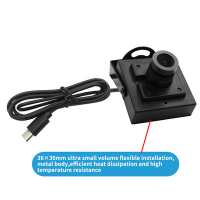 좋은 가격 2MP HD USB 카메라 2.8mm 렌즈 30fps와 함께 36mm 사각형 온라인으로