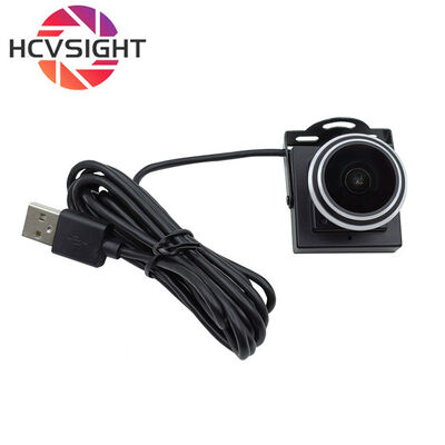 Bom preço Câmera USB de 2MP 1080P com lente de olho de peixe de 1,7 mm UVC Mini Webcam sem motorista on-line