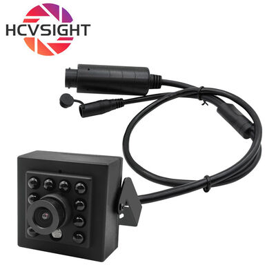 Mini caméra réseau POE d'intérieur 2MP, caméra de sécurité à Vision nocturne infrarouge 940nm