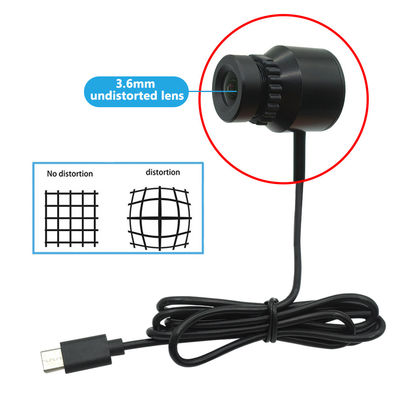 Harga yang bagus UVC 1080P Plug And Play Cylindrical Bullet Mini Kamera bebas distorsi on line