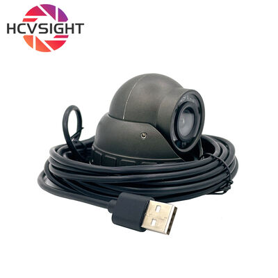 Buen precio Cámara para coche USB 2MP HD con visión nocturna infrarroja y carcasa metálica tipo domo para monitorización en línea