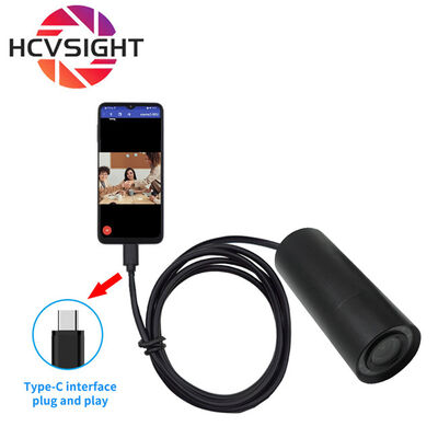 Buon prezzo Mini telecamera a proiettile 1080P UVC/OTG 2MP Visione notturna a infrarossi Telecamera USB in linea